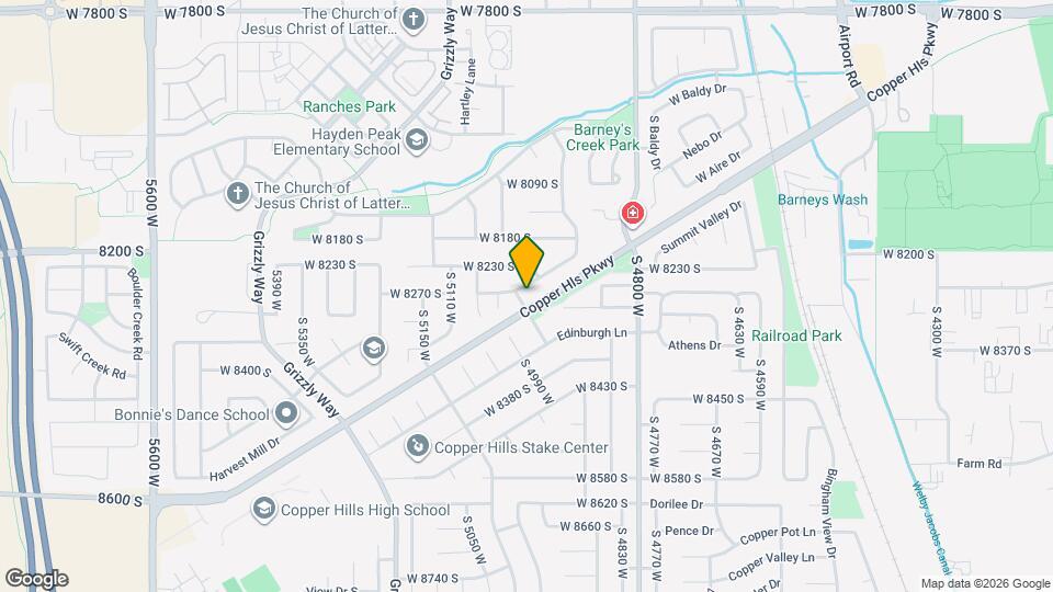 4983 W Copper Canyon Way Mapa y Detalles de la Ubicación