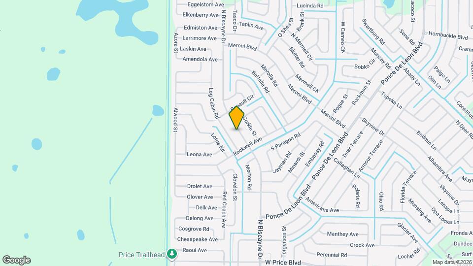 3169 N Biscayne Dr Mapa y Detalles de la Ubicación