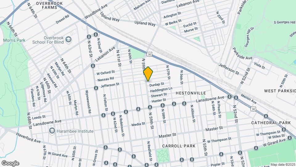 1733 N 59th St Map and Location Details