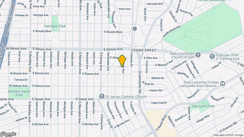 2507 Britton Dr Map and Location Details