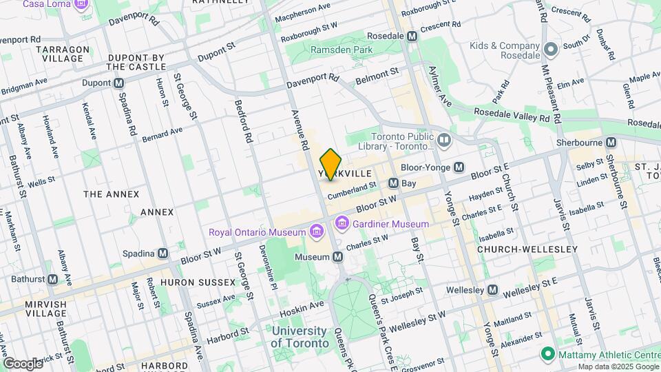 164 Cumberland St Map and Location Details