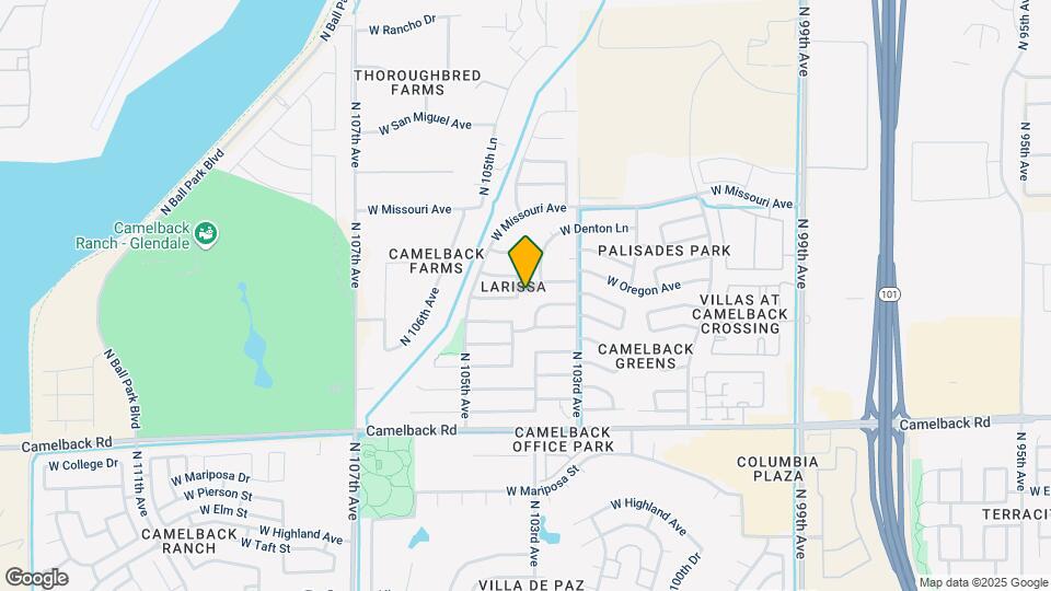 5311 N 104th Dr Map and Location Details