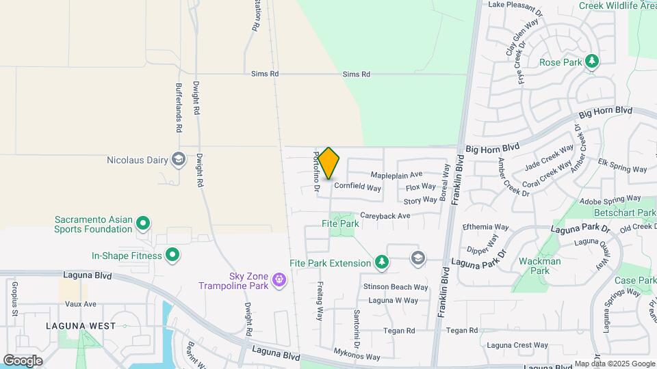 8948 Warmsprings St Map and Location Details