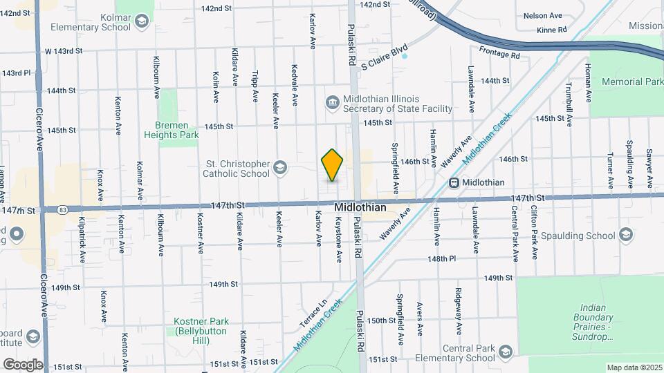 14636 Keystone Ave Map and Location Details