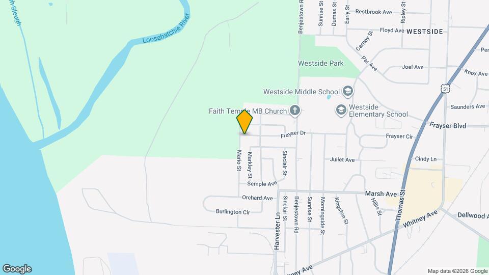 553 Frayser Dr Map and Location Details