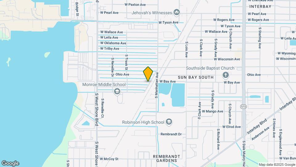 4412 W Bay Ave Map and Location Details
