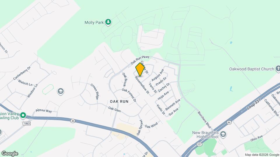 2287 Gran Cielo Trl Map and Location Details