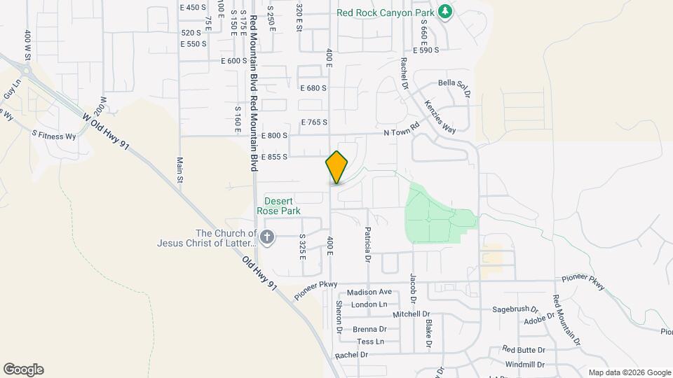 2525 Bella Vista Dr Map and Location Details