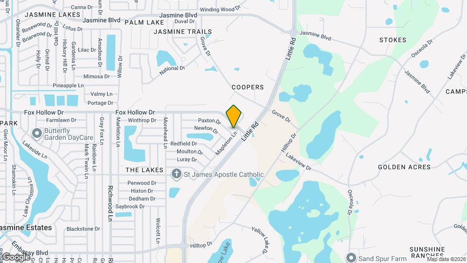 8649 Paxton Dr Map and Location Details