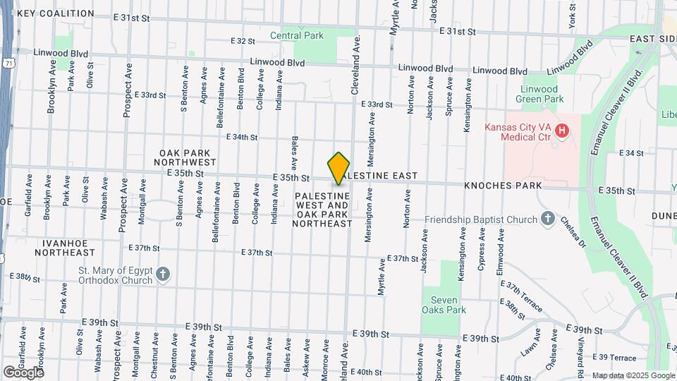 3511 Monroe Ave Map and Location Details