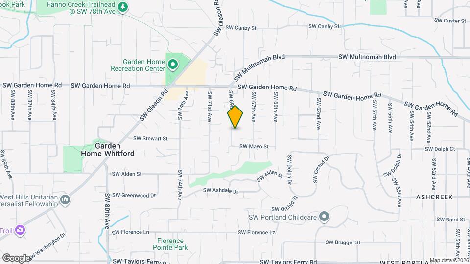 7880 SW 69th Ave Map and Location Details