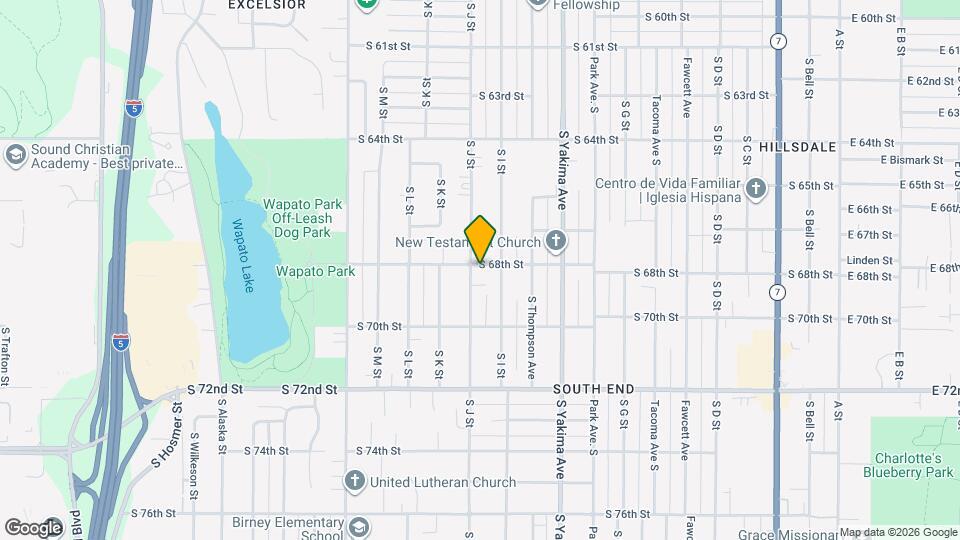 920 S 68th St Map and Location Details