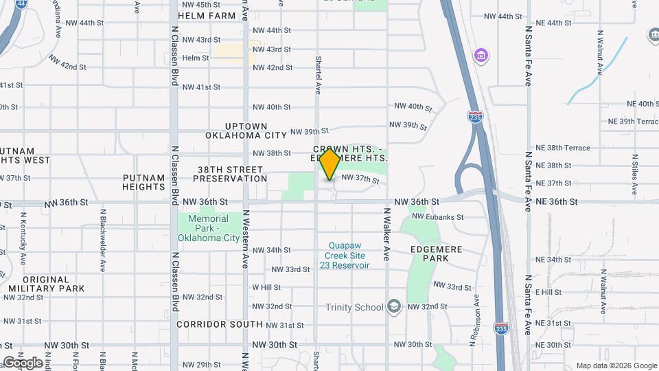 3715 N Lee Ave Map and Location Details