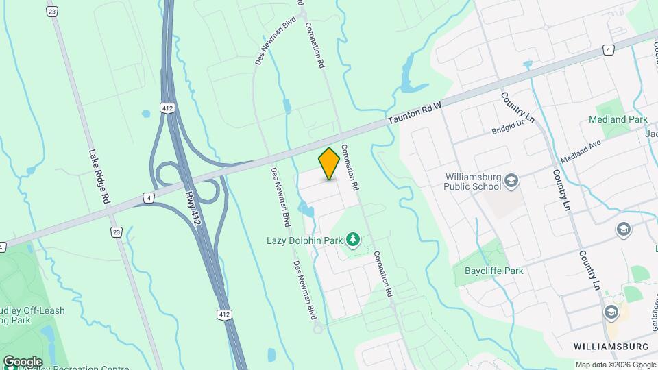 132 Laing Dr. Map and Location Details