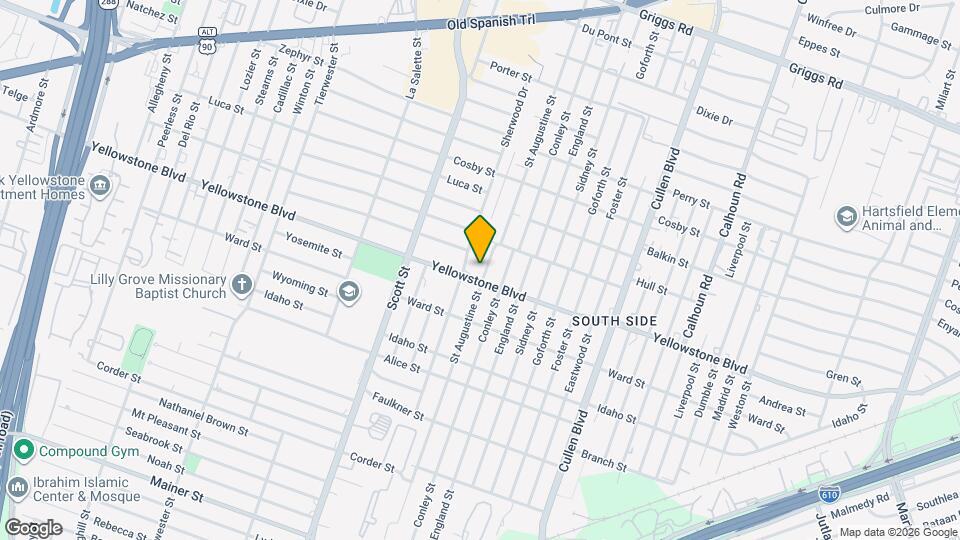 6622 St Augustine St Map and Location Details