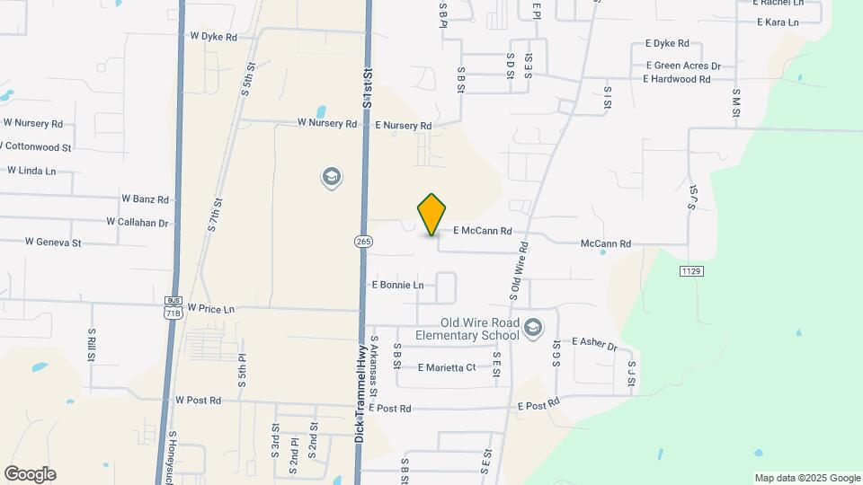 2804 S C St Map and Location Details