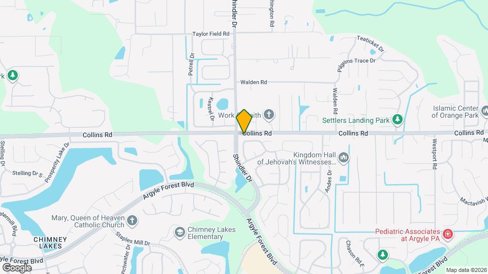 8513 Rockridge Dr Map and Location Details