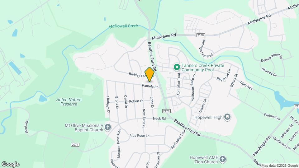 6523 Pamela St Map and Location Details