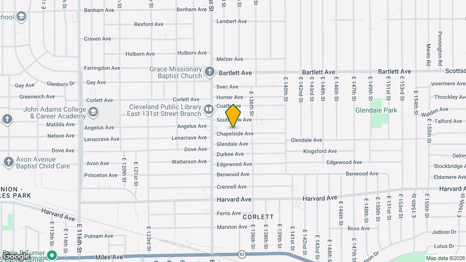 13313 Chapelside Ave Map and Location Details