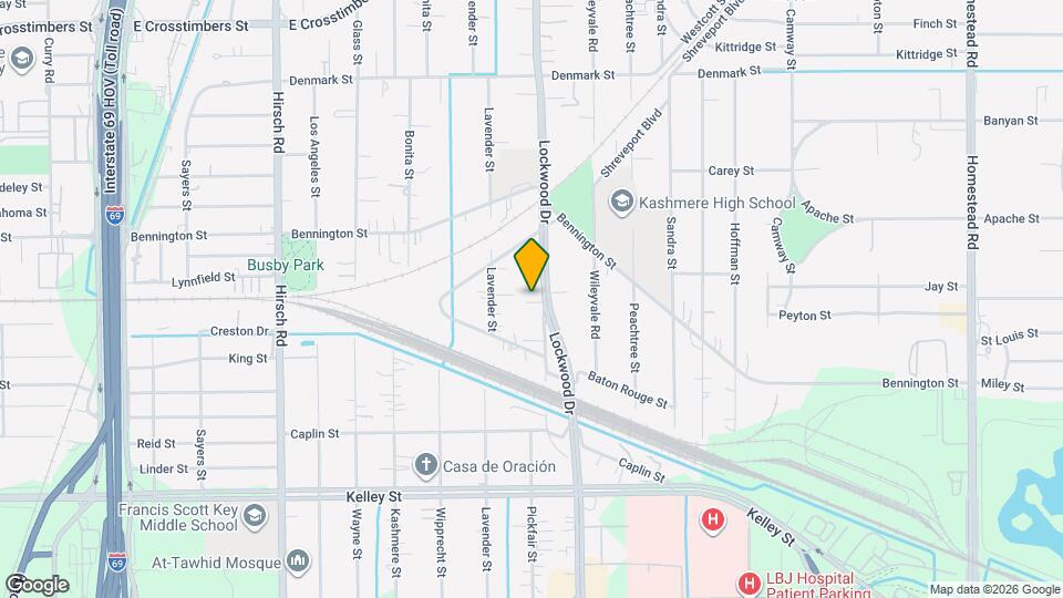 6603 Lockwood Dr Map and Location Details
