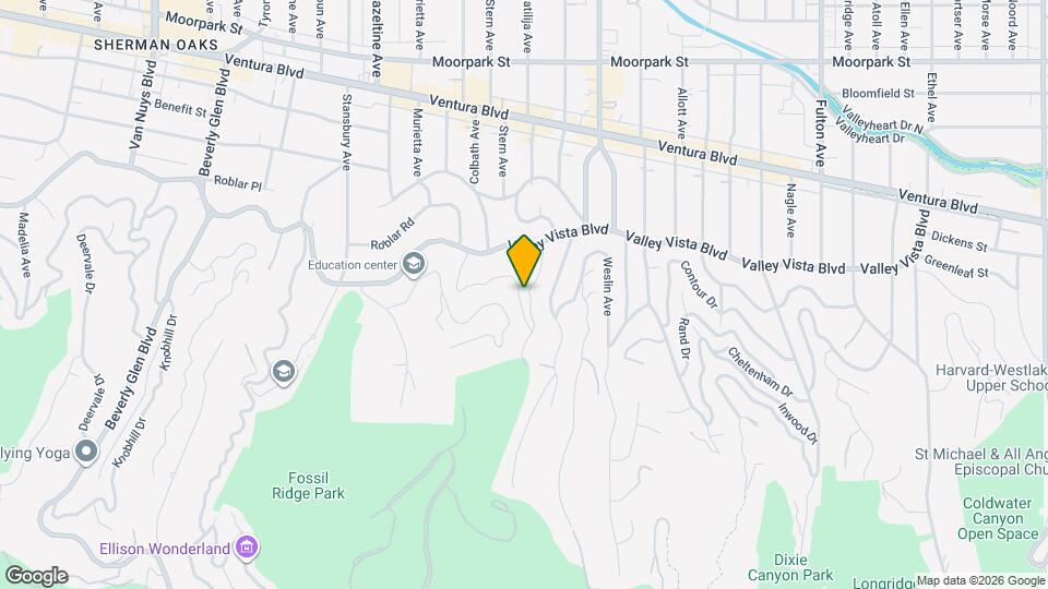 3942 Murietta Ave, Unit A Map and Location Details