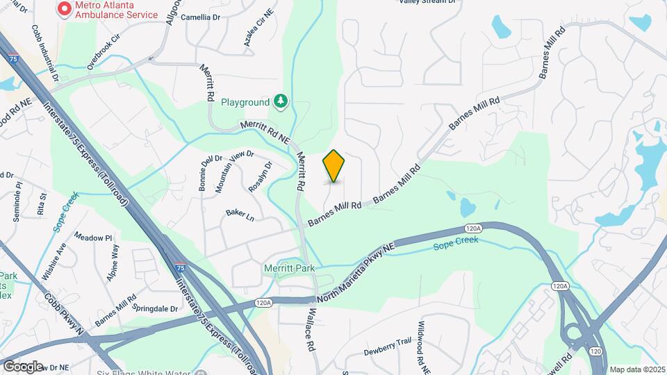 676 Anderson Walk Map and Location Details