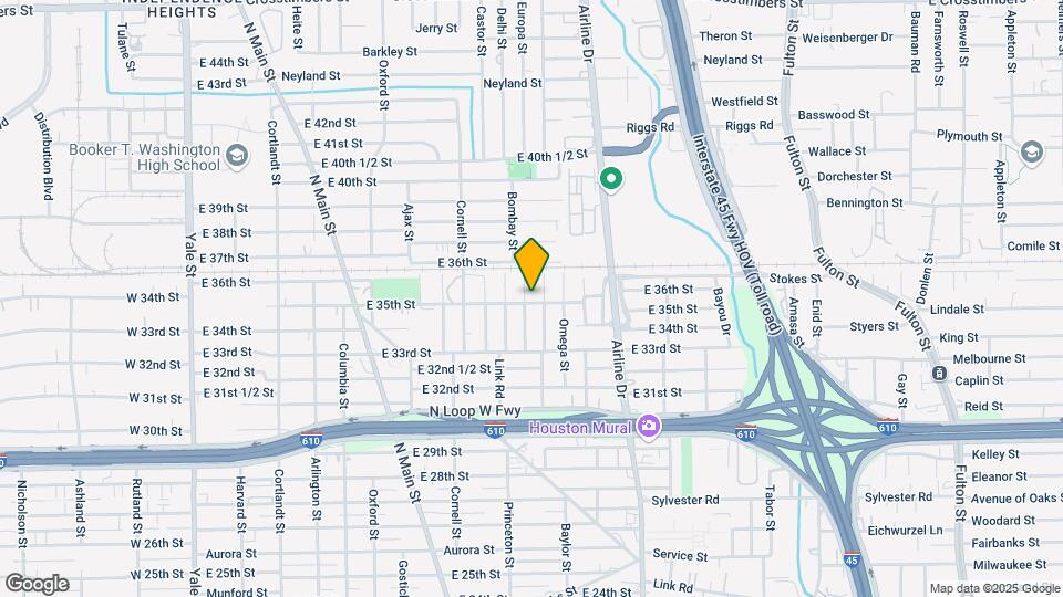 1005 E 35th St Map and Location Details