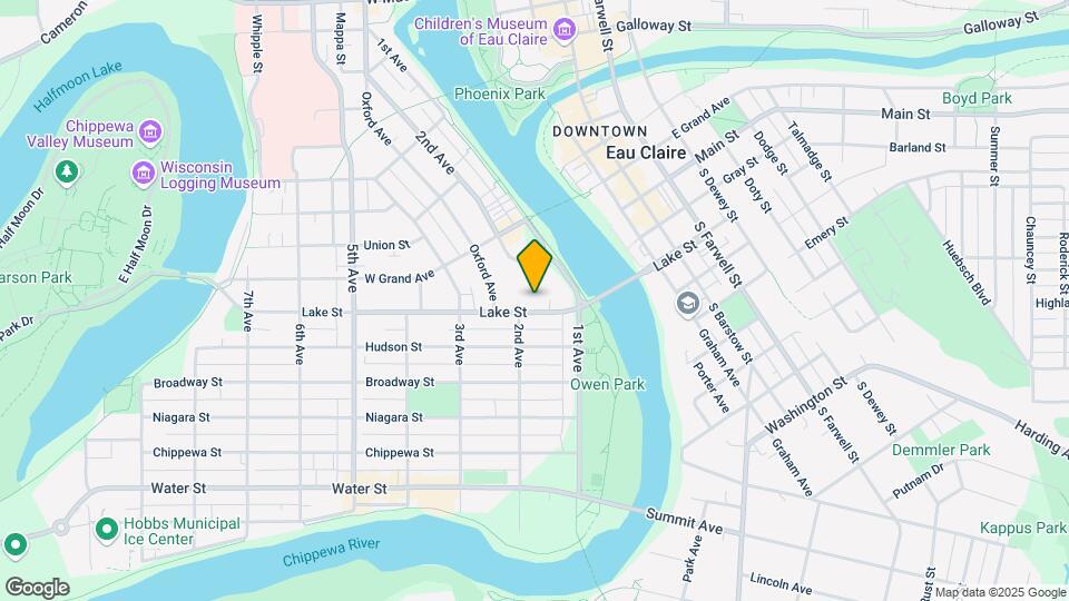 134 Lake St Map and Location Details