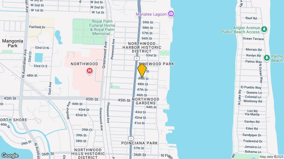 512 49th St Map and Location Details