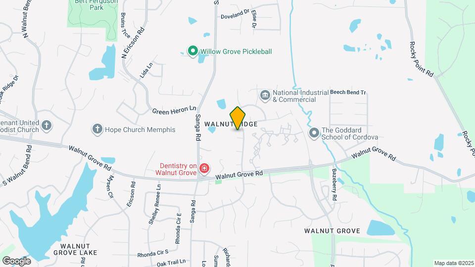 8870 Cherrywood Cove Map and Location Details