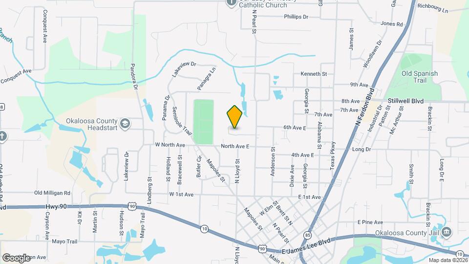 823 Arbor Lake Dr Map and Location Details