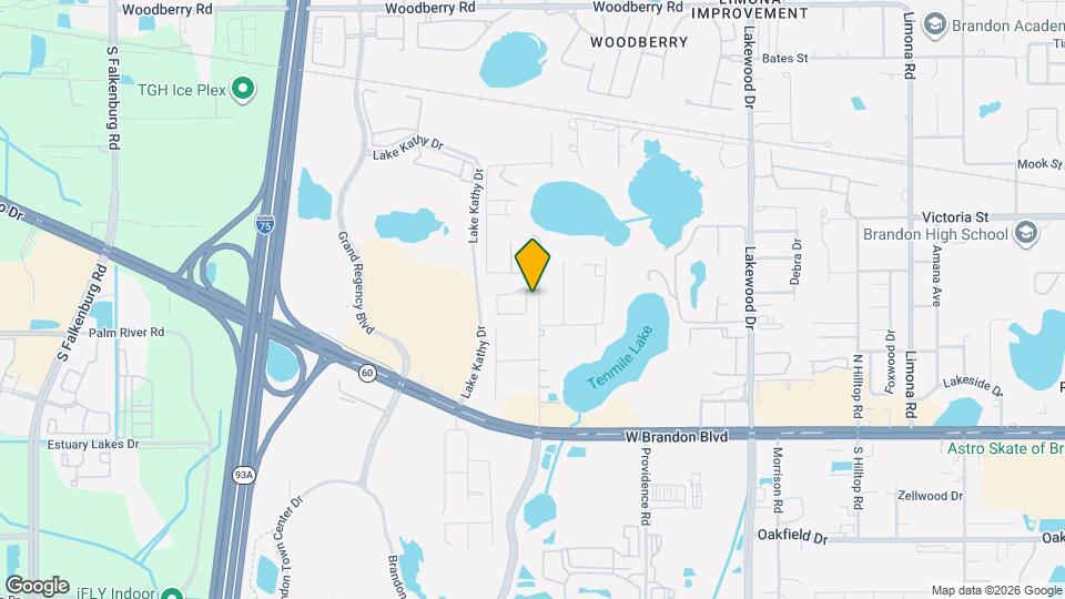 2162 Brandon Park Cir Mapa y Detalles de la Ubicación