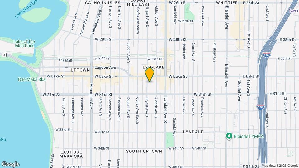 3019 Bryant Ave S, Unit 206 Mapa y Detalles de la Ubicación