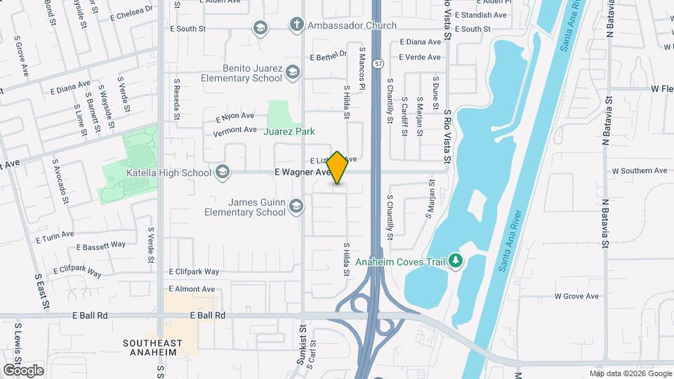 996 S Siet Pl Map and Location Details