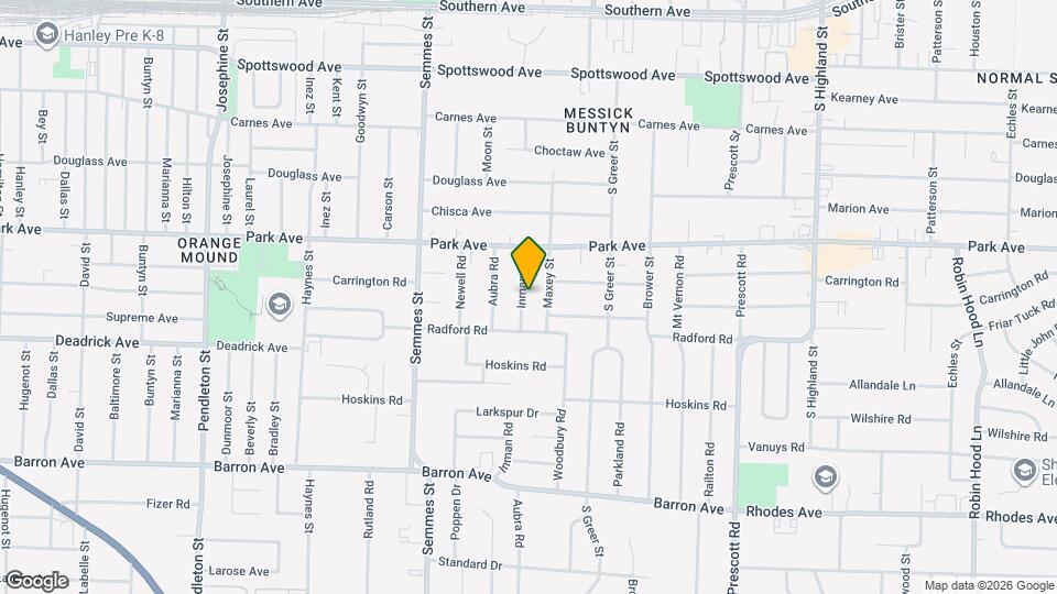 938 Inman Rd Map and Location Details