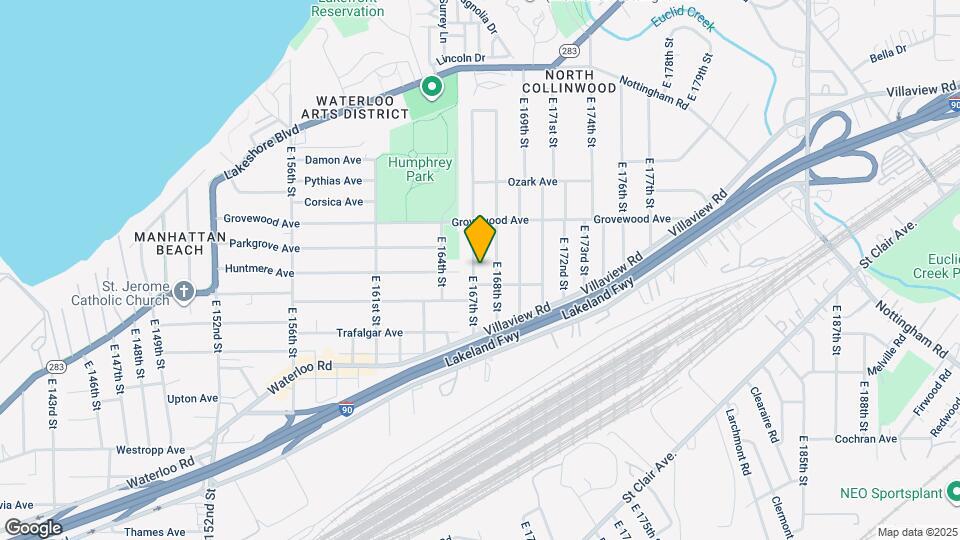 1229 E 167th St Map and Location Details