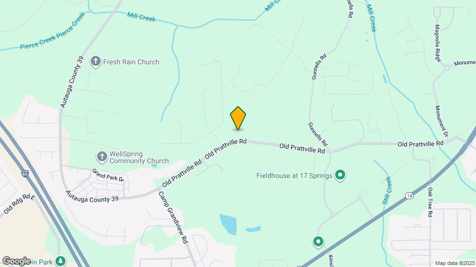 1174 Old Prattville Rd Map and Location Details