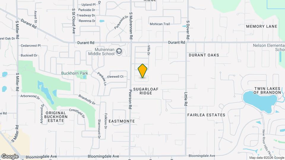2735 Valencia Grove Dr Mapa y Detalles de la Ubicación