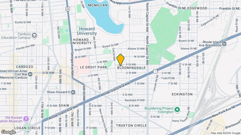 2022 Flagler Pl NW, Unit F302 Map and Location Details