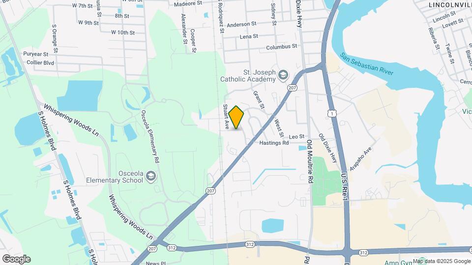 581 Hazel St Map and Location Details