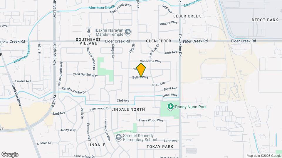 7604 Bellini Way Map and Location Details