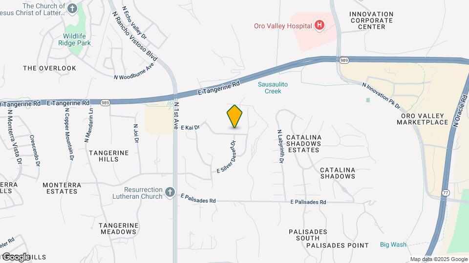 1065 E Silver Ray Dr Map and Location Details