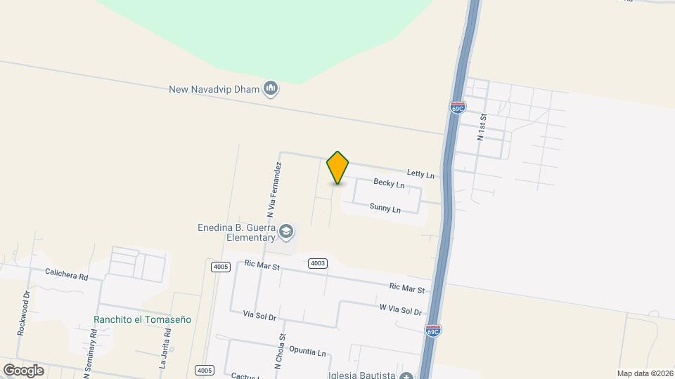10812 N Sugar Bear Dr Mapa y Detalles de la Ubicación