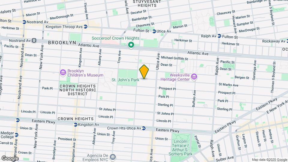 1144 Saint Marks Ave Map and Location Details