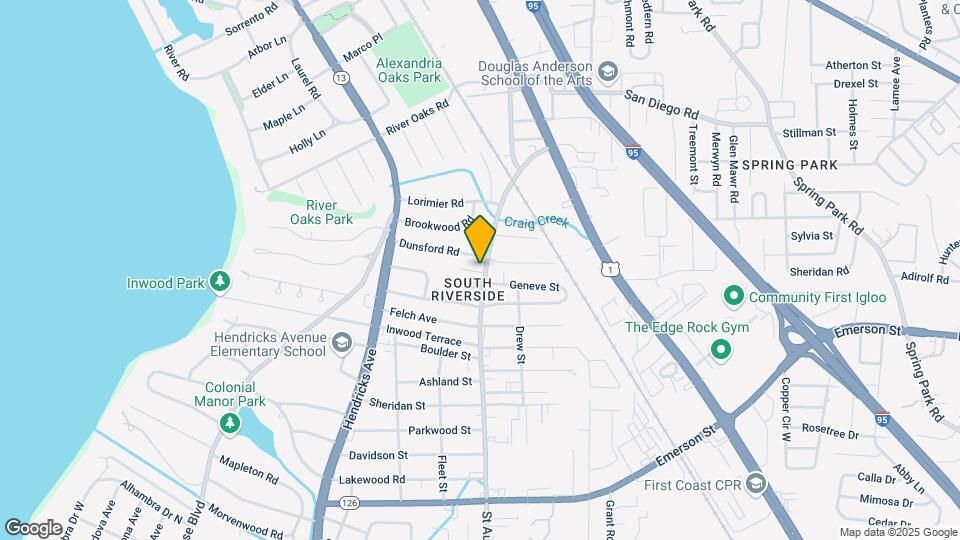 3266 St Augustine Rd Map and Location Details