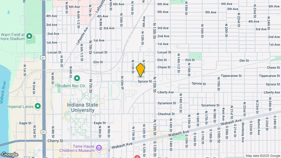 1150 Spruce St Map and Location Details