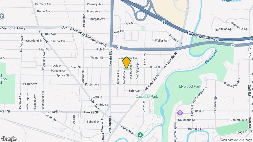 243 Hayes Ave Map and Location Details