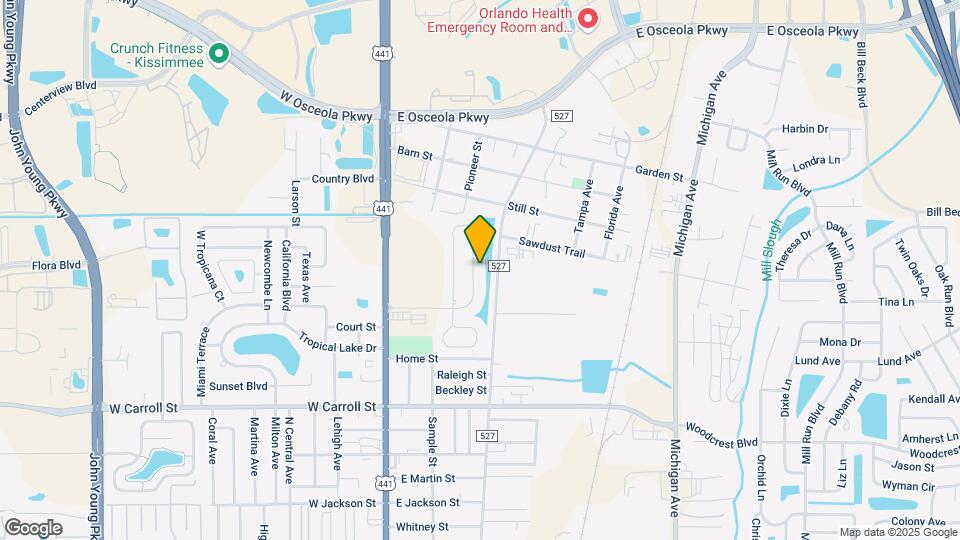 502 Woodland Creek Blvd Map and Location Details