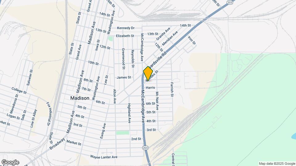 1908 Rhodes St Map and Location Details