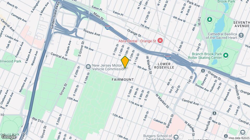 111 S 12th St, Unit 1 Map and Location Details